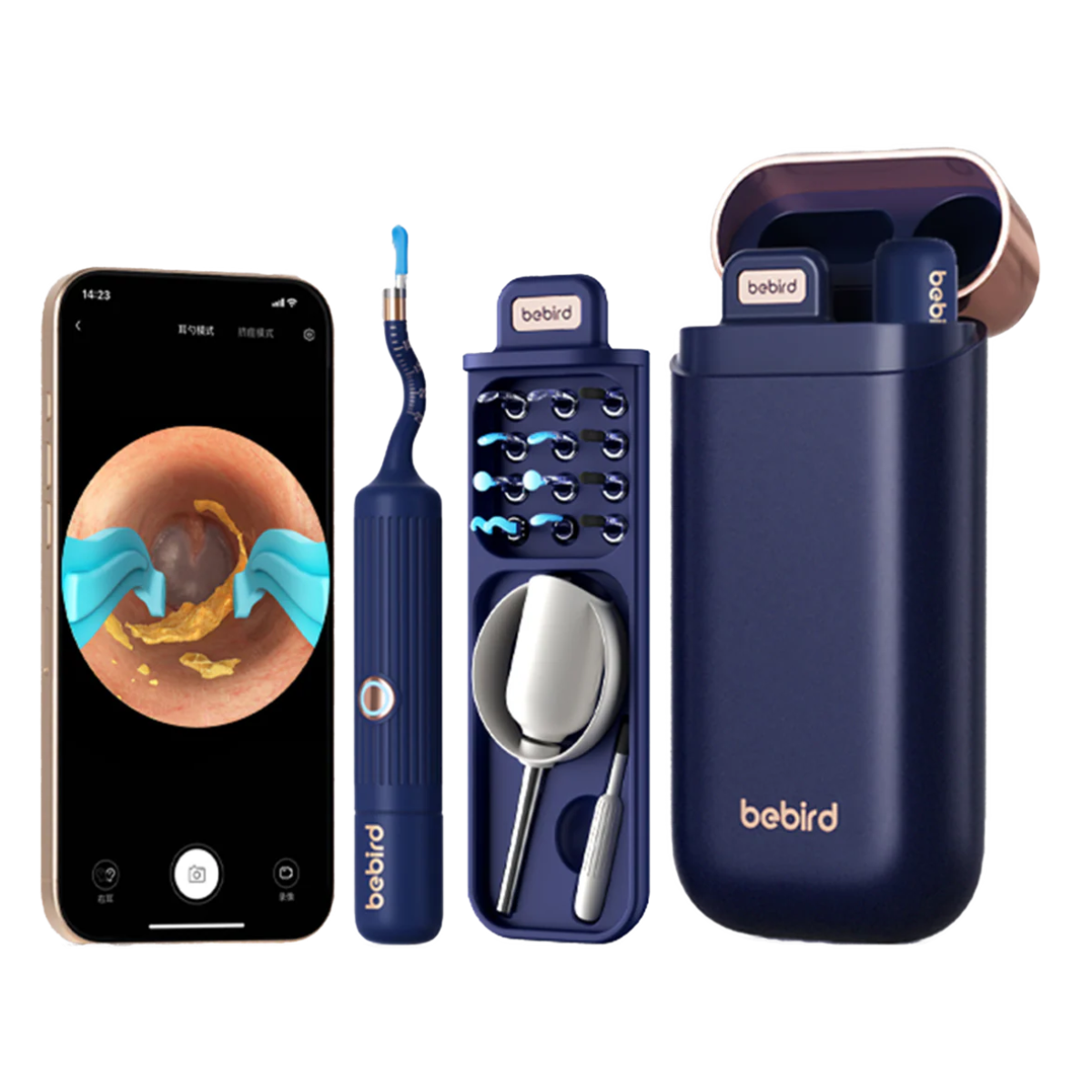 Bebird DCBBI35R EarSight Plus I35R 多功能彎曲定型掏耳棒