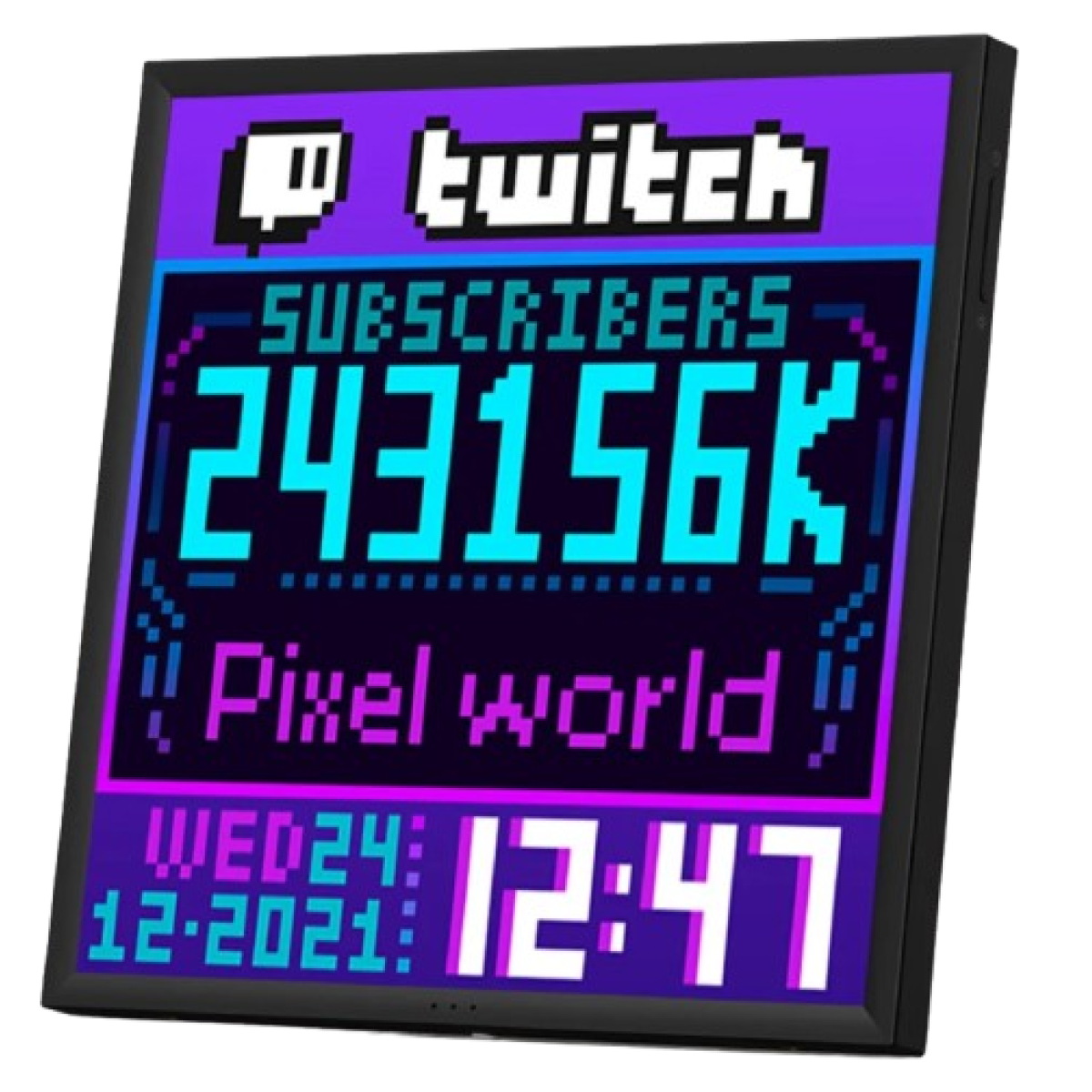 Divoom Pixoo-64 藍牙智能像素顯示板