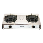 Rasonic 樂信 RG-36S(LP) 70厘米 座檯式煮食爐 (雙爐頭) (石油氣)
