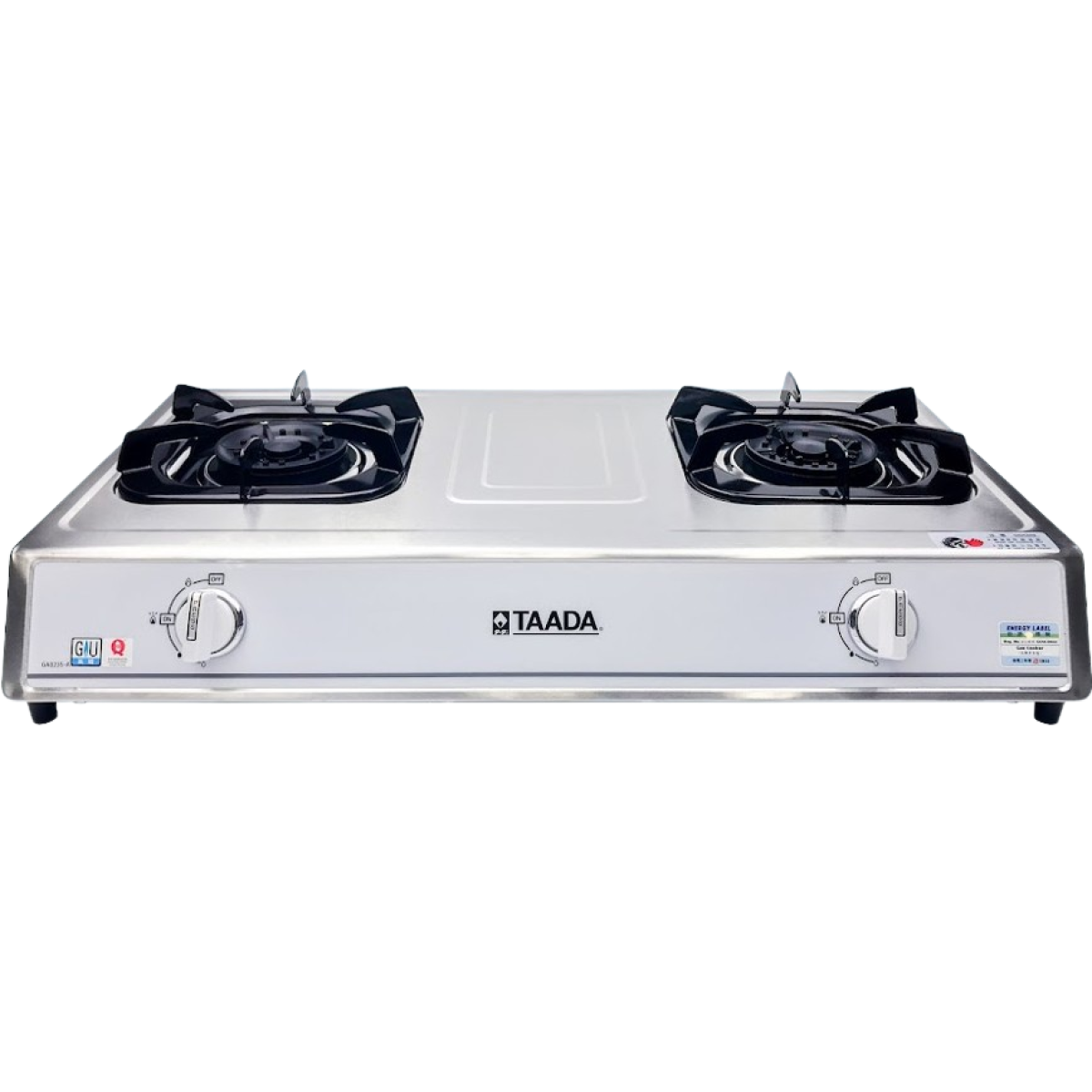 Taada 多田牌 GA023S-A 71厘米 座檯式雙頭石油氣爐 (不銹鋼面)