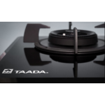 Taada 多田牌 GA751-14B LPG 75厘米 嵌入式/座檯式 雙頭石油氣爐 (有時間制 + 獨立中心火 + 銅合金爐頭及鑄鐵爐架)