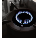 Taada 多田牌 LW2611B-B TG 5000W 75cm 嵌入式/座檯式 雙頭煤氣煮食爐 (黑色花紋玻璃面)