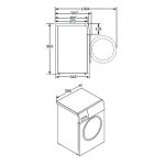 Bosch WHE25300HK Series 4 10公斤 1300轉 前置式蒸氣洗衣機