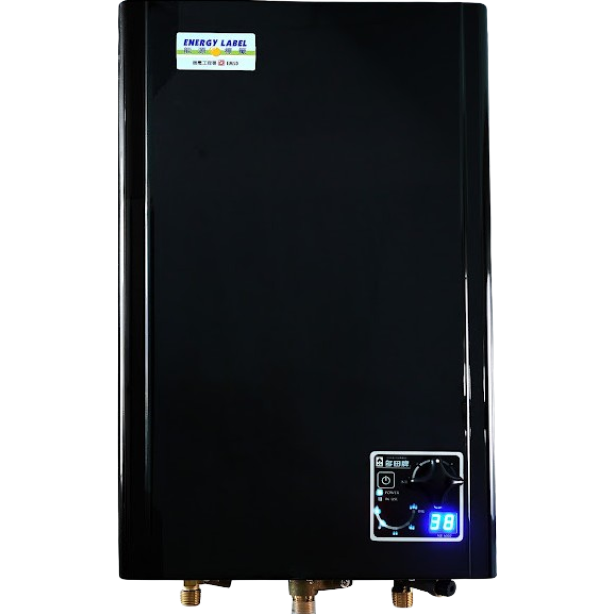 Taada 多田牌 YS1002FM(T)-PB-RF 10公升/分鐘 煤氣熱水爐 (鋼琴黑) (背排)