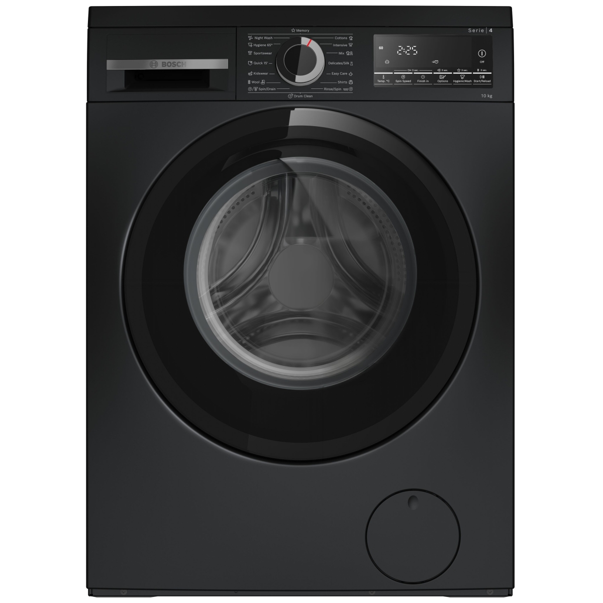 Bosch WHE2530ZHK 10.0公斤 1300轉 前置式蒸氣洗衣機