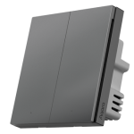 Aqara WS-EUK04 智能牆壁開關H1 EU (零火線 雙鍵版) (灰色)