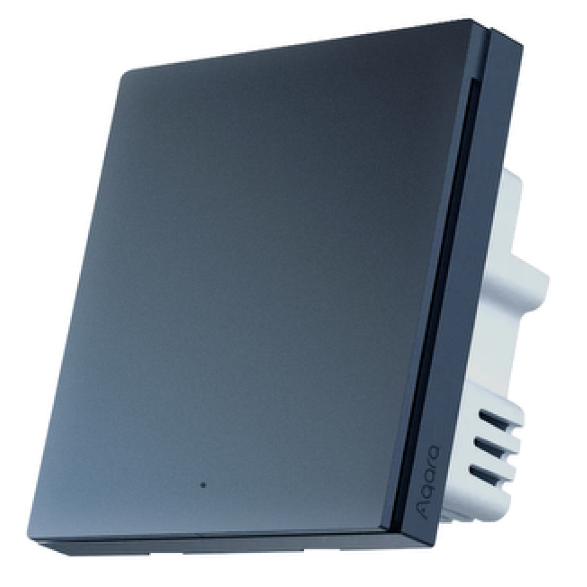 Aqara QBKG30LM 智能牆壁開關 H1 Pro (零火線 單鍵版) (星空灰)