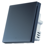 Aqara QBKG30LM 智能牆壁開關 H1 Pro (零火線 單鍵版) (星空灰)