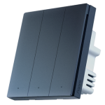Aqara QBKG32LM-SG 智能牆壁開關 H1 Pro (零火線三鍵版) (星空灰)