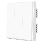 Aqara QBKG25LM 智能牆壁開關 D1 (單火線 三鍵版) (白色)