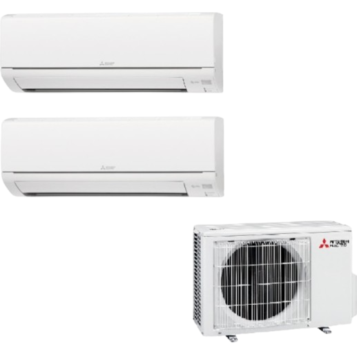 Mitsubishi Electric 三菱電機 MXY-2H50VF2-PA+MSYGS09VF+MSYGS12VF 1.0匹+1.5匹 變頻淨冷多聯式一拖二掛牆分體冷氣機 Mitsubishi Electric 三菱電機 MXY-2H50VF2-PA+MSYGS09VF+MSYGS12VF 1.0匹+1.5匹 變頻淨冷多聯式一拖二掛牆分體冷氣機