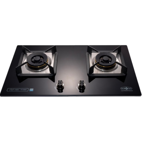 Hibachi 氣霸 HY-2628TG “蓮芯火”鋁合金邊框 嵌入式煤氣煮食爐