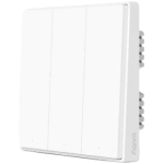 Aqara QBKG26LM 智能牆壁開關 D1 (零火線 三鍵版) (白色)