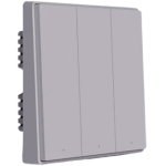 Aqara 牆壁開關 D1面板 (三鍵版) (太空灰)