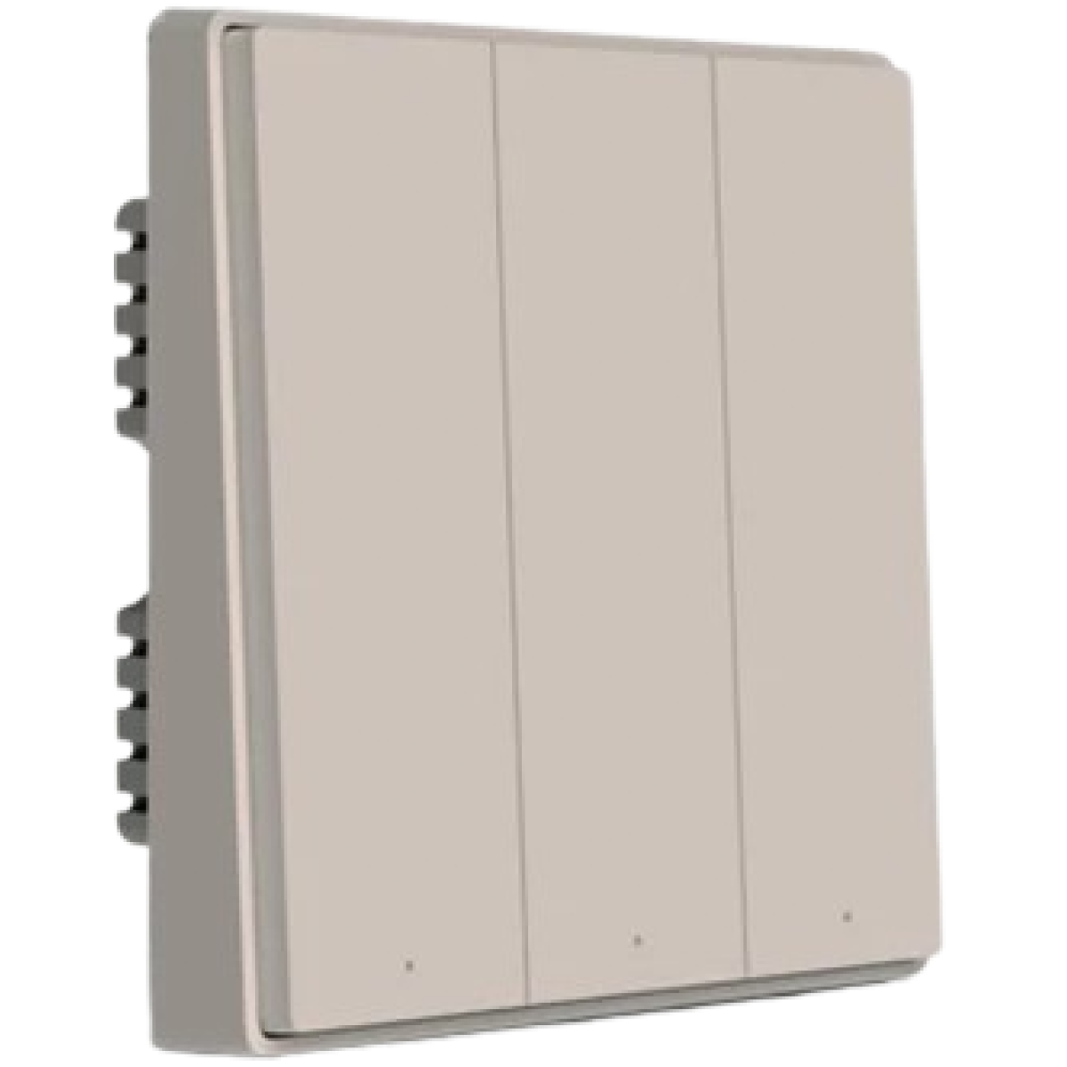 Aqara 牆壁開關 D1面板 (三鍵版) (香檳金色)