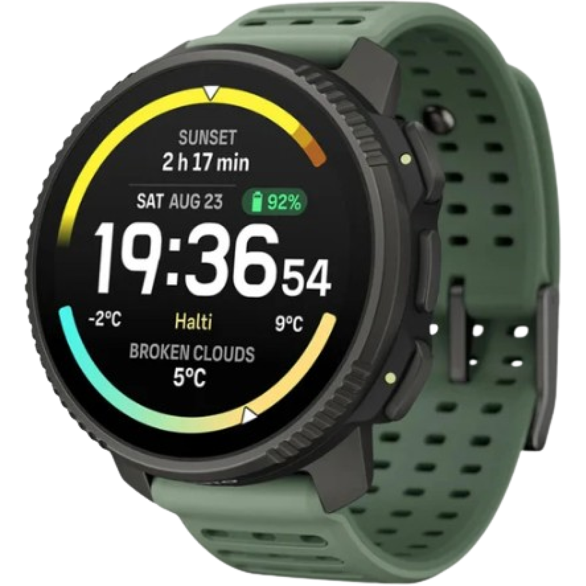 Suunto SS051209000 Vertical 2 GPS 運動手錶 (鈦合金鼠尾草綠色)