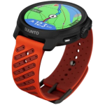 Suunto SS051241000 Race 2 GPS 運動手錶 (不銹鋼橙色)