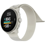 Suunto SS051110000​​ Run GPS 運動手錶 (織物表帶) (不銹鋼冰霜灰色)