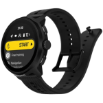 Suunto SS051272000​ Run GPS 運動手錶 (矽膠錶帶) (不銹鋼黑色)