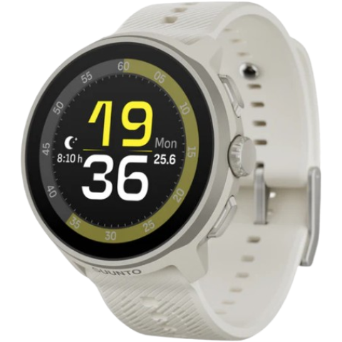 Suunto SS051273000​ Run GPS 運動手錶 (矽膠錶帶) (不銹鋼冰霜灰色)