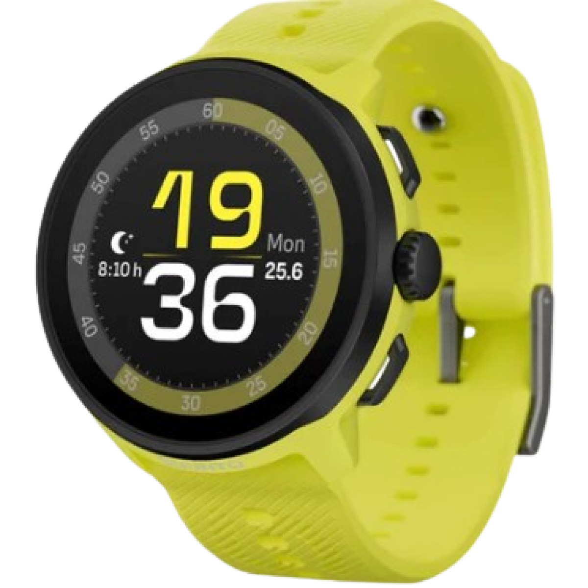 Suunto SS051274000​ Run GPS 運動手錶 (矽膠錶帶) (不銹鋼青檸色)