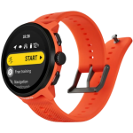 Suunto SS051275000​ Run GPS 運動手錶 (矽膠錶帶) (不銹鋼珊瑚橙色)