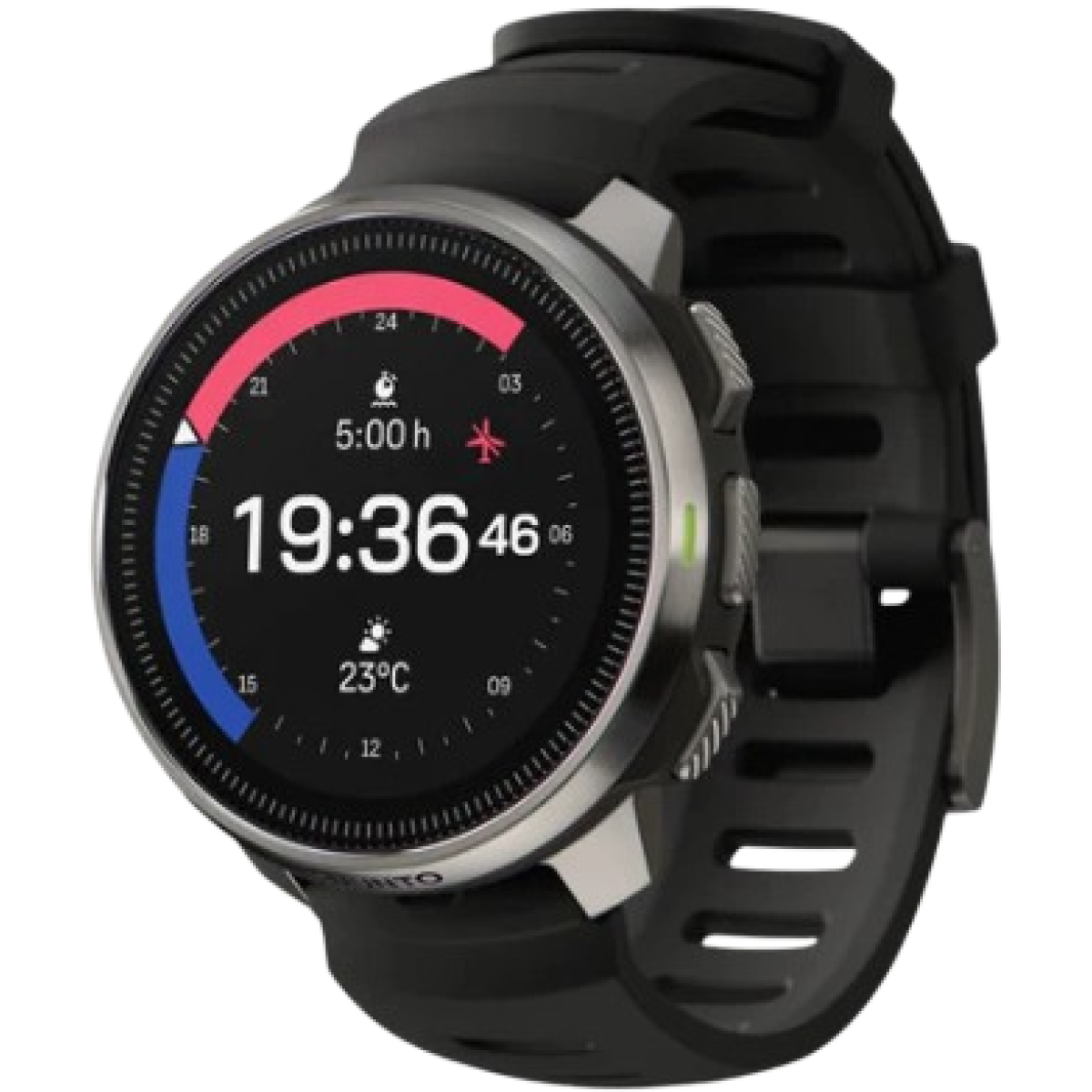 Suunto SS050983000​​​​ Ocean 潛水運動手錶 (不銹鋼 鋼鐵黑色)