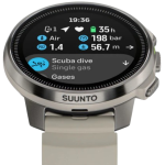 Suunto SS050984000​​​​ Ocean 潛水運動手錶 (不銹鋼沙色)