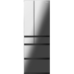 Panasonic 樂聲 NR-F607HX-XA 588公升 ECONAVI 智慧節能六門雪櫃 (黑鋼鏡)