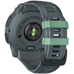 Garmin 010-03020-41 Instinct 3 – 50 mm AMOLED 本我系列 GPS 智慧腕錶 (悠墨綠)