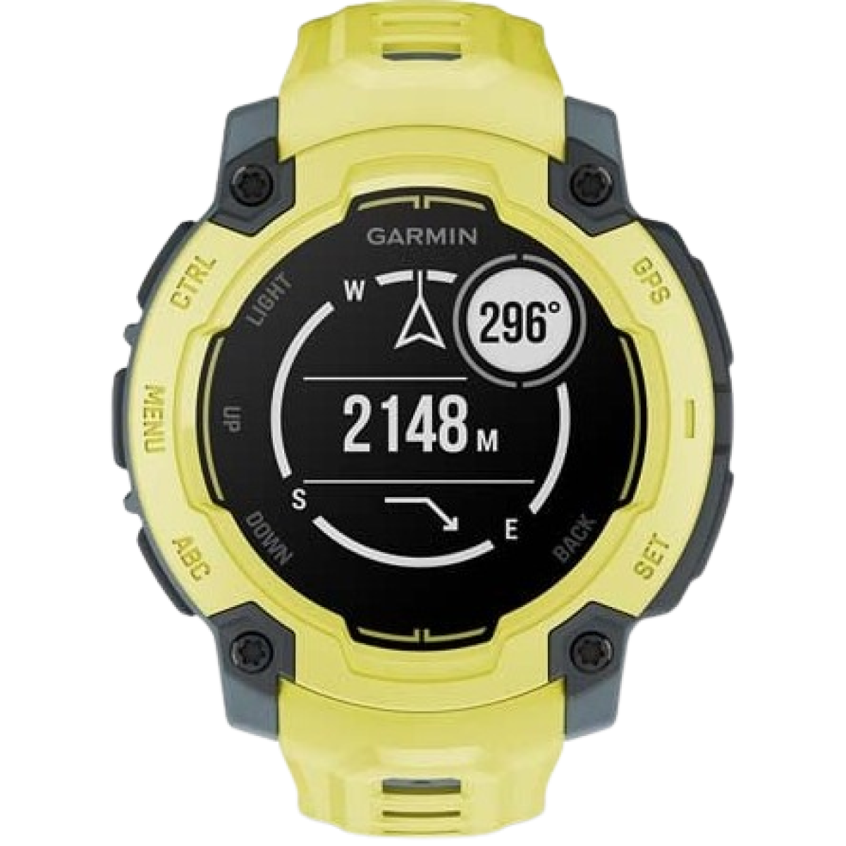 Garmin 010-02933-23 Instinct E – 40 mm 本我系列 GPS 智慧腕錶 (閃電萊姆)