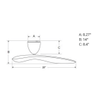 Iconic SYCAMORE 54'' 天花吊扇 (啞白色)