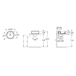 Roca 3270MK The Gap 座枱洗臉盆