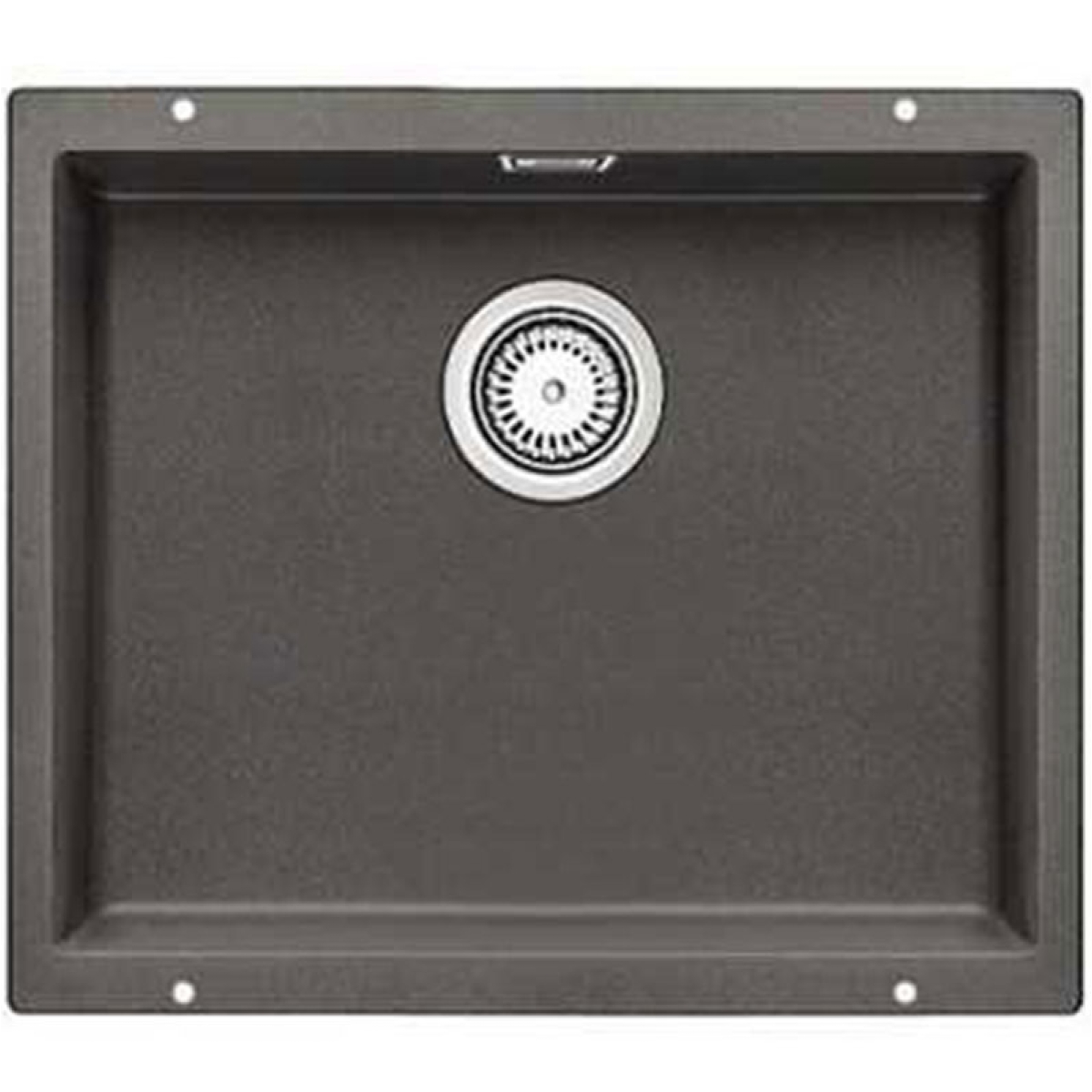 Blanco 523433 Subline 500-U 單盆昇盤 (炭石灰色 Rock Grey)