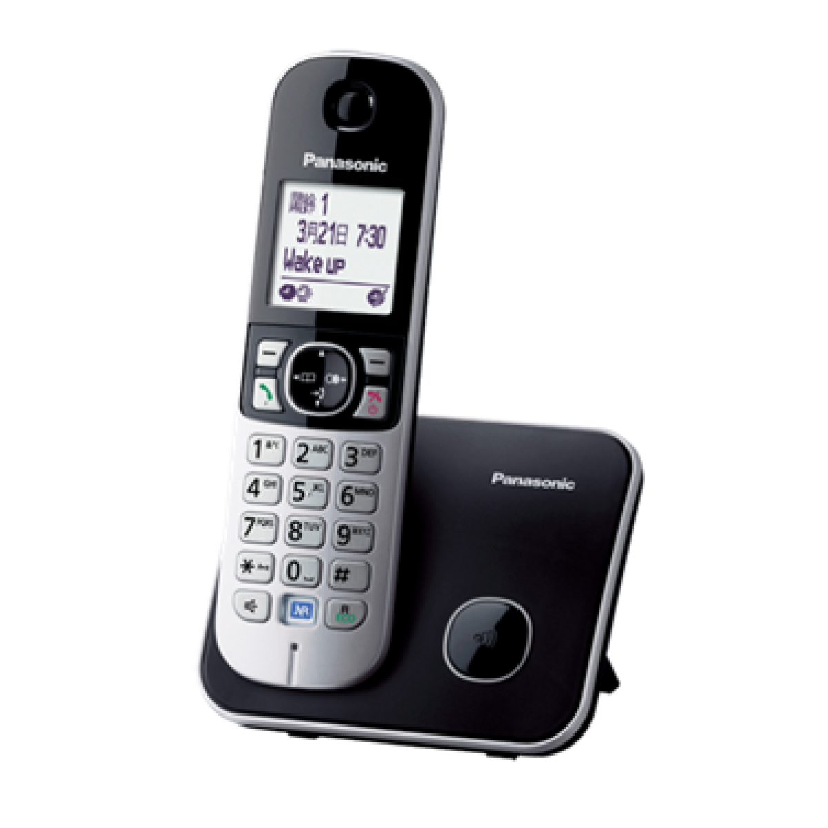 Panasonic 樂聲 KX-TG6811HK DECT數碼室內無線電話 (黑色)