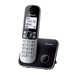 Panasonic 樂聲 KX-TG6811HK DECT數碼室內無線電話 (黑色)