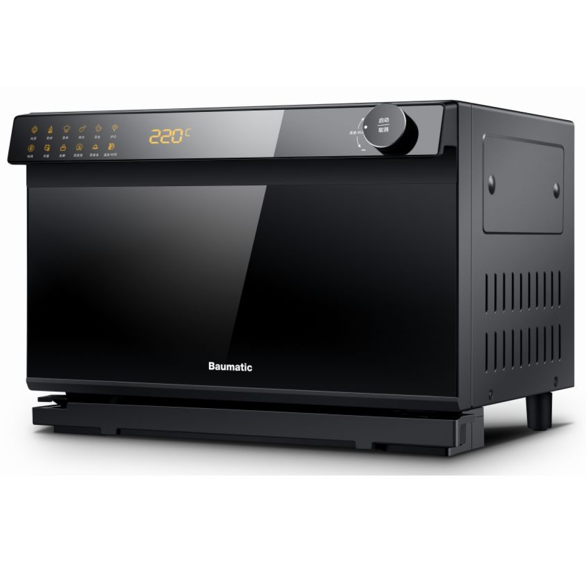 Baumatic BSQ2808BL 26公升 黑魂系列 座檯式蒸焗爐 (前面出蒸氣)