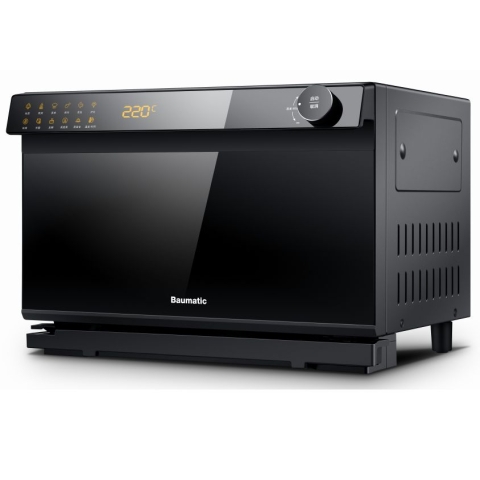 Baumatic BSQ2808BL 26公升 黑魂系列 座檯式蒸焗爐 (前面出蒸氣)