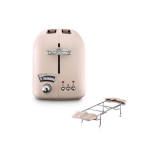 DeLonghi CT021.PK 800W Argento Flora系列 多士爐 (粉紅色)