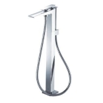 TOTO DM324CF 銅合金立式單柄雙控浴缸龍頭