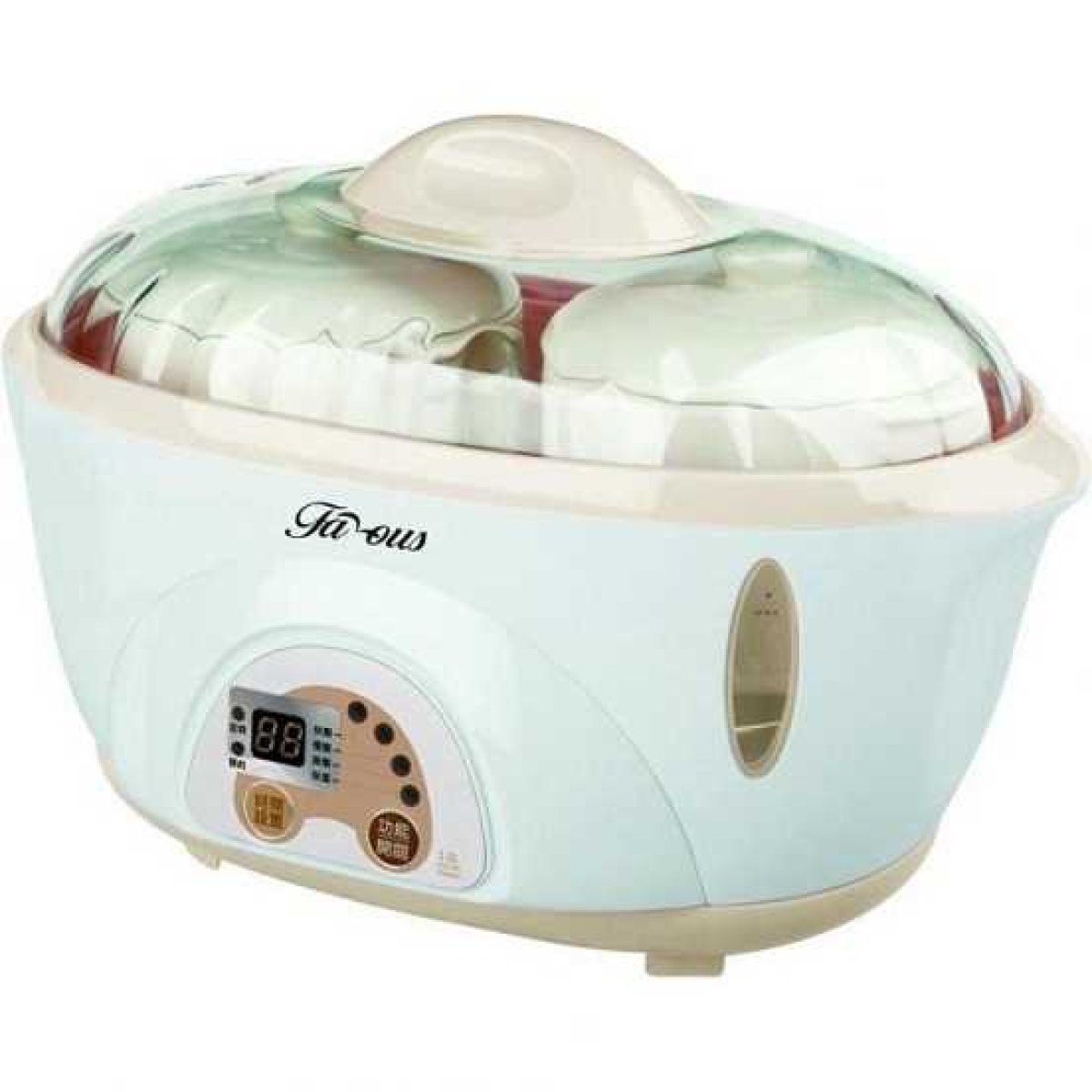 Famous 法國名家 DYG-16B 1.5公升「雙花」微電腦子母燉盅