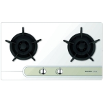 Sakura 櫻花 G2522W 73厘米 嵌入式雙頭石油氣煮食爐 (白色玻璃)