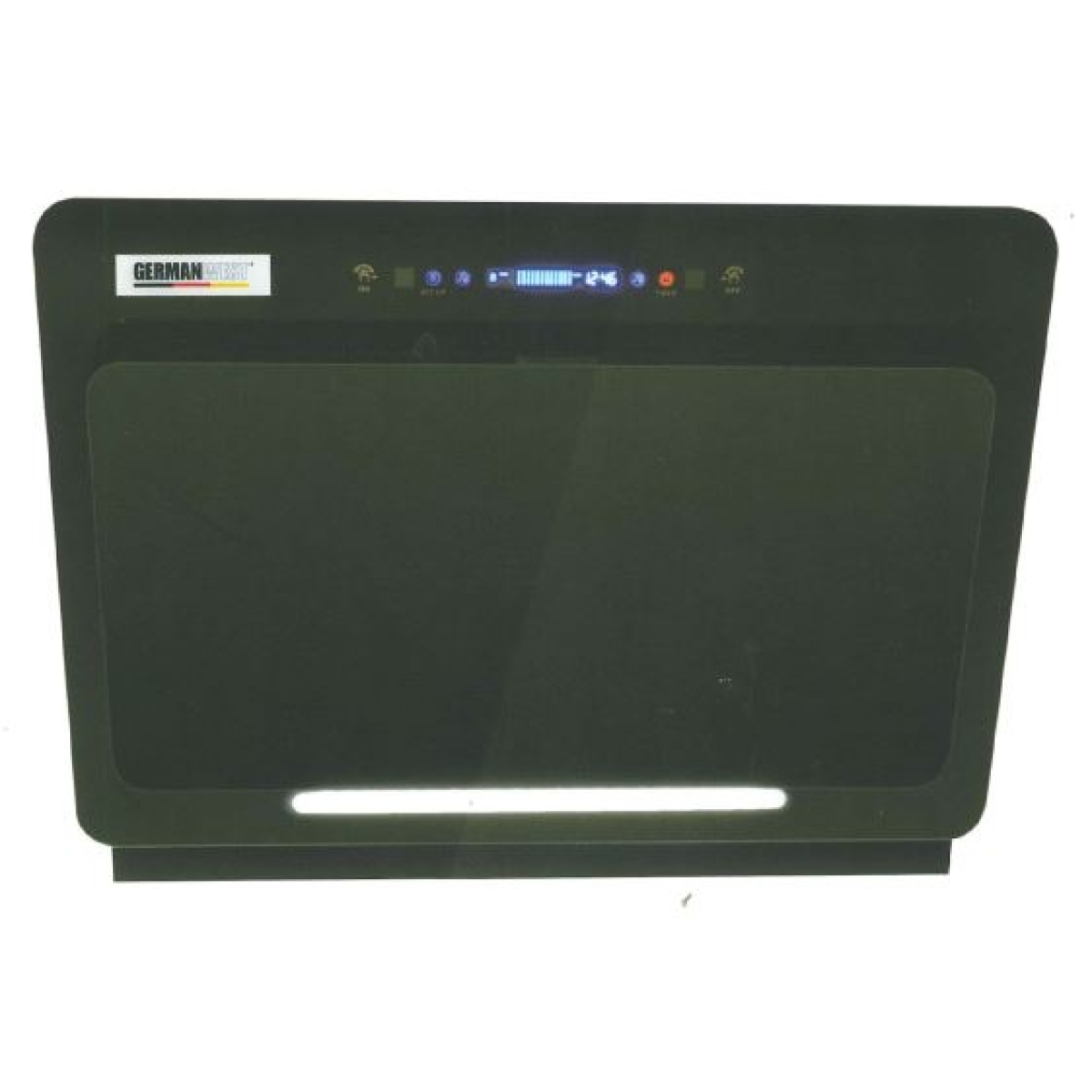 German West 西德寶 GW-828 70厘米 1400m³/h 傾斜式易拆抽油煙機 (智能手掃開關設計 + 黑色強化玻璃機身)