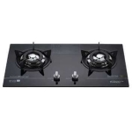 Kuzzo 德國德信 KF-323T 75厘米 嵌入式/座檯式雙頭煤氣煮食爐 (ISO9001優質認証)