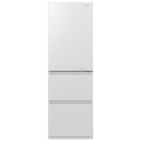 Panasonic 樂聲 NR-C370GH-W3 303公升 ECONAVI 智慧節能三門雪櫃 (雪亮白)
