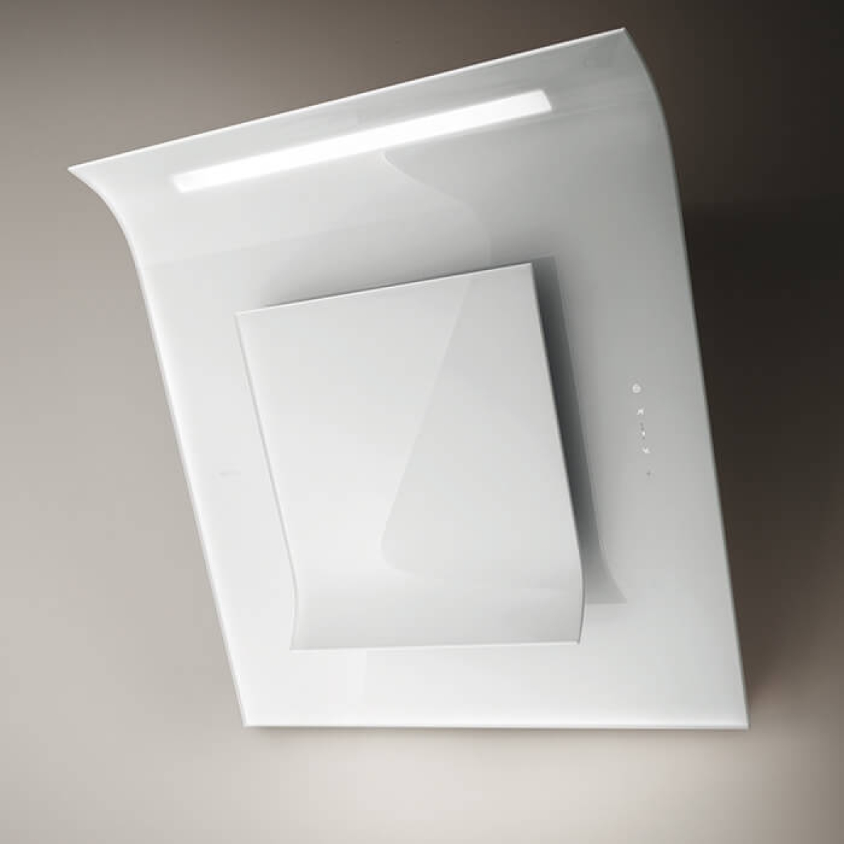 Elica SINFONIA-WH/F/80 80厘米 傾斜煙囪式抽油煙機