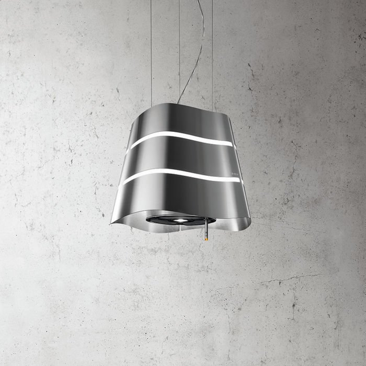 Elica WAVE 51厘米 515m³/h 島式抽油煙機 (不鏽鋼) 