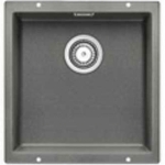 Blanco 523424 Subline 400-U 單盆昇盤 (鋁金屬色 Alu Metallic)