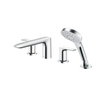 TOTO TBG04202B 銅合金臺式雙柄雙控浴缸龍頭