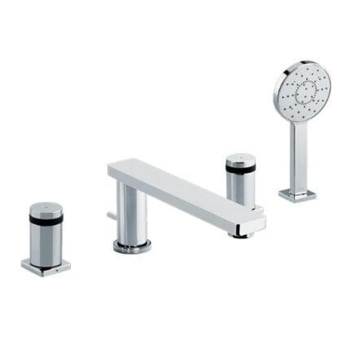 TOTO TX447SMBR Deck Mounted 4 Holes Combination Bath 